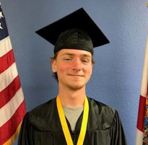 Ryan in Cap and Gown